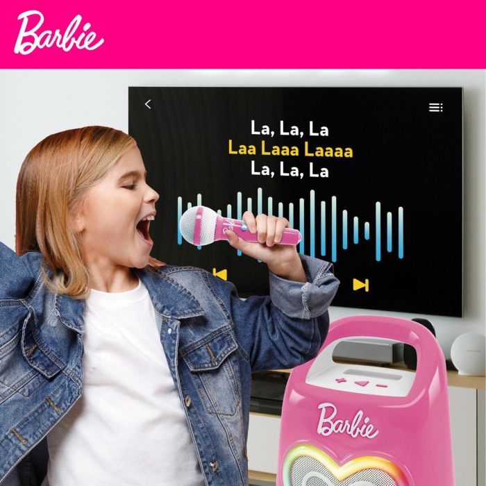 Micrófono Karaoke Barbie 5 Micrófono Karaoke Barbie 5