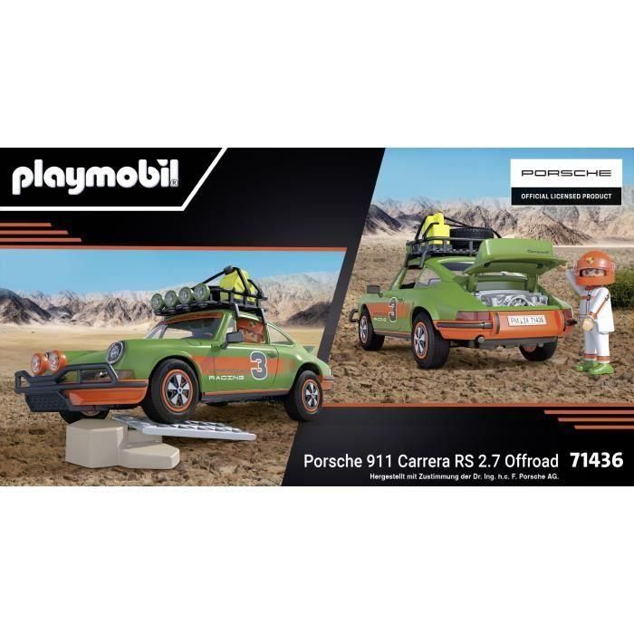 Porsche 911 carrera rs 2.7 offroad edition playmobil 3