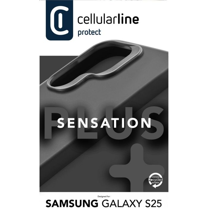 Cellularline Sensation Case fr Samsung S25 Black 1 Cellularline Sensation Case fr Samsung S25 Black 1