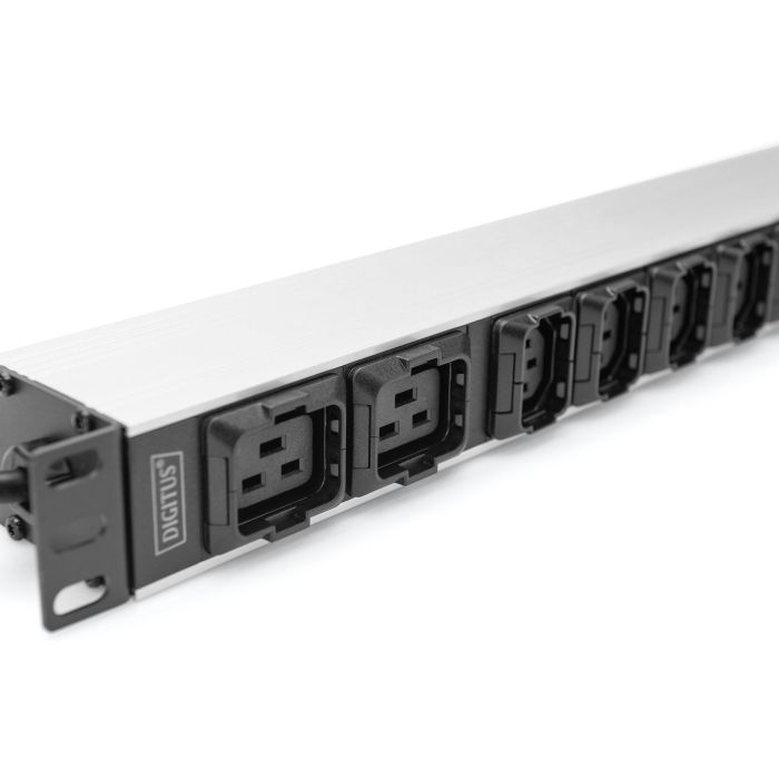 Steckdosenleiste Aluminium PDU 1U DIGITUS 16A 230VAC 50/60Hz 8x C13 2 x C19 2
