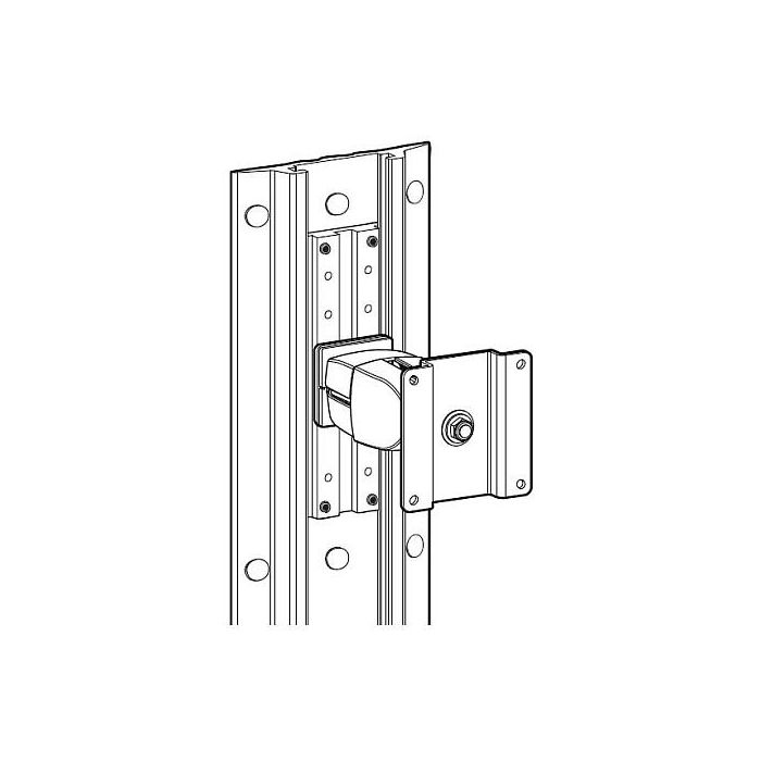Ergotron Kit Soporte para Carril LX, MX, 400, 200, 100, Aluminio 1