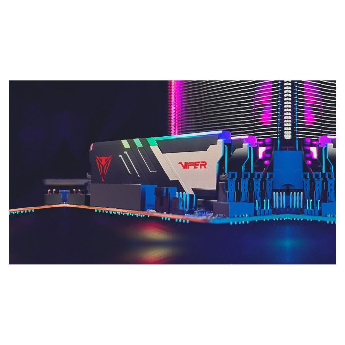 Patriot PVVR532G600C30K 32 GB (2x 16 GB) DDR5 6000 MT/s C30 Viper Venom RGB Dual-Kit Intel XMP AMD EXPO Schwarz 4