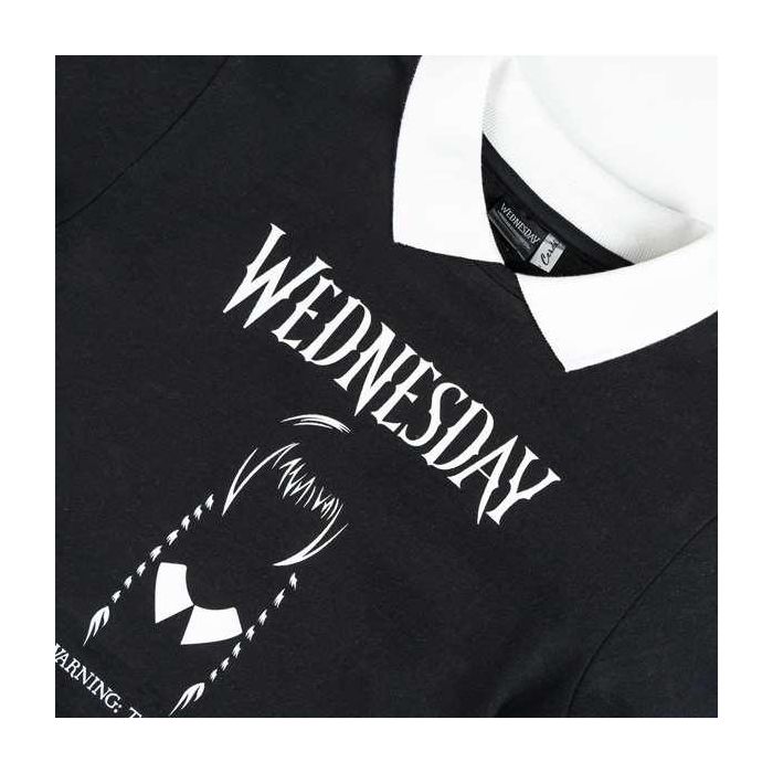 Sudadera sin Capucha Niño Wednesday Gris oscuro 10 Años 2 Sudadera sin Capucha Niño Wednesday Gris oscuro 10 Años 2