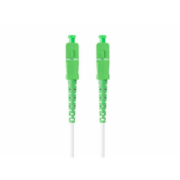 Lanberg Latiguillo Fibra Óptica SC/APC 50m Monomodo G.657.A2 FO-SASA-SS21-0500-WH