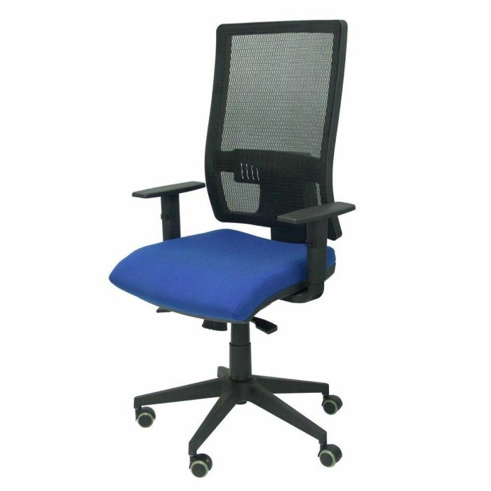 PIQUERAS Y CRESPO Silla Horna bali azul sin cabecero 1 PIQUERAS Y CRESPO Silla Horna bali azul sin cabecero 1