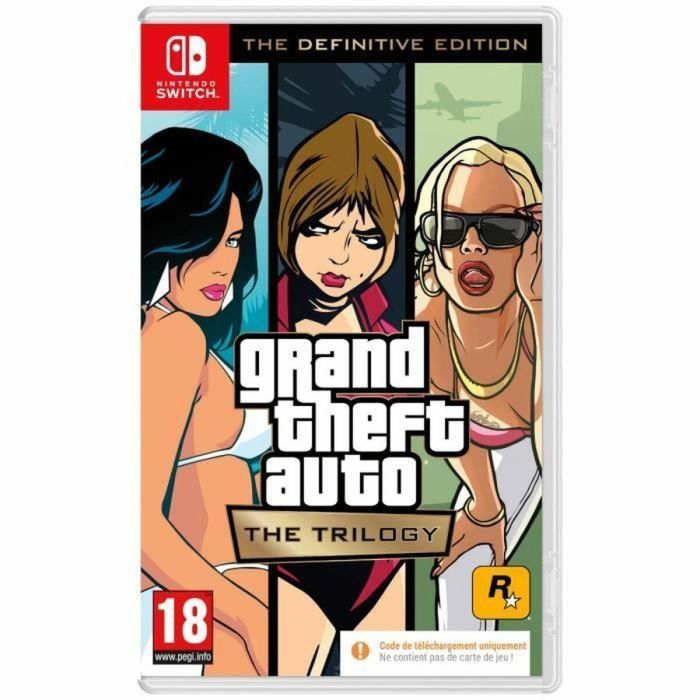 Rockstar Games GTA The Trilogy - The Definitive Edition - Juego Nintendo Switch - Código en una caja 5026555072250