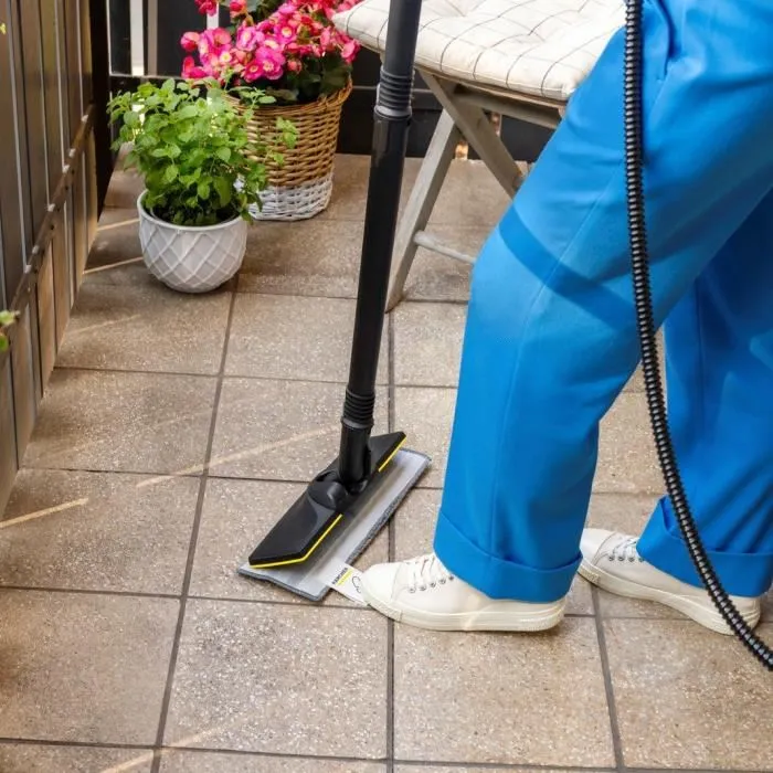 Karcher Kit de 2 mopas abrasivas de microfibra para boquilla de suelo EasyFix (1 abrasiva, 1 muy abrasiva) KAR4066529041623 5