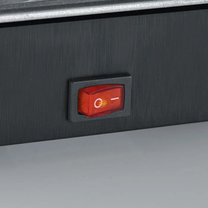 Severin Raclette Grill RG 2370 para 4 personas, compacto, ideal para hogares pequeños, superficie 21x21cm 3