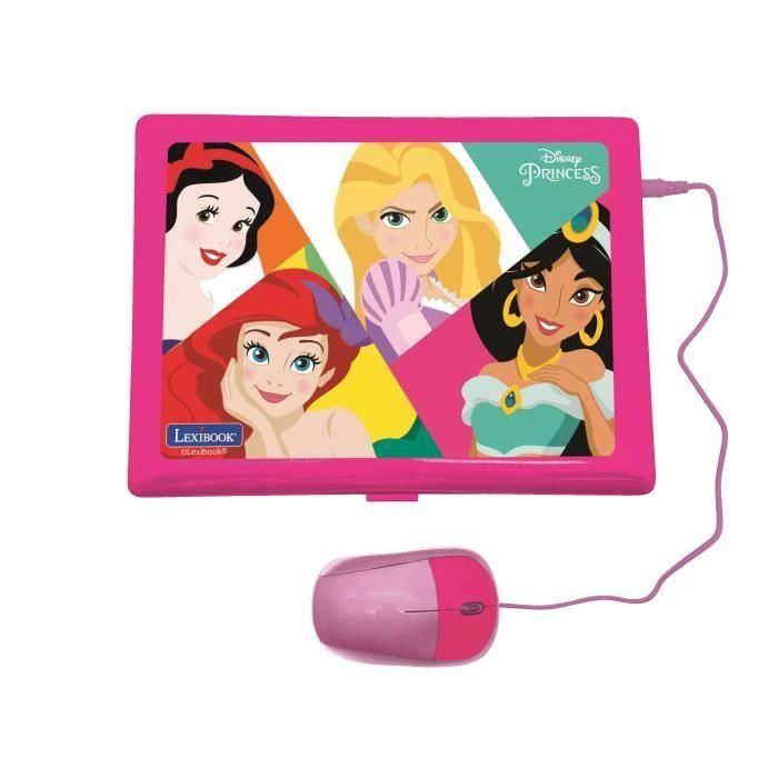 Lexibook Ordenador Educativo Portátil Disney Princesas 124 Actividades Bilingüe Francés/Inglés para Aprendizaje Divertido 2 Lexibook Ordenador Educativo Portátil Disney Princesas 124 Actividades Bilingüe Francés/Inglés para Aprendizaje Divertido 2