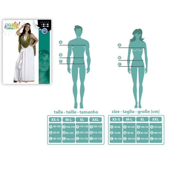 Disfraz Romana Mujer Adulto Patricia XS-S 1 Disfraz Romana Mujer Adulto Patricia XS-S 1