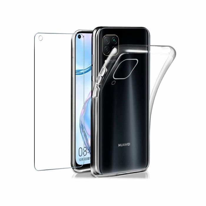 Funda para Móvil Huawei P40 Lite TPU Flexible Transparente 8