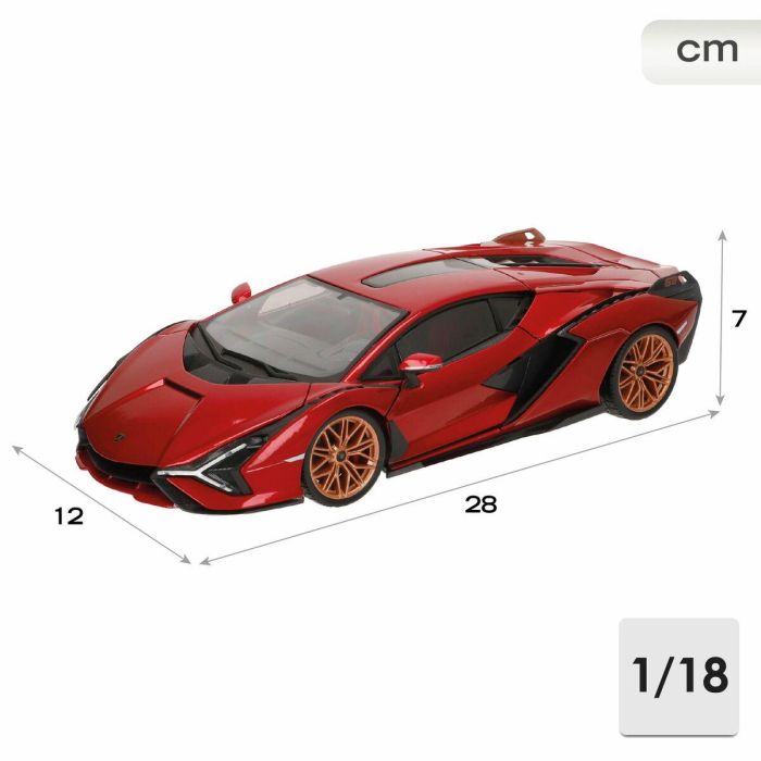Coche Bburago GT-Lamborghini Sian FKP 37 1:18 3