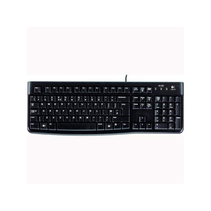 Logitech Teclado K120 USB QWERTY Español Negro