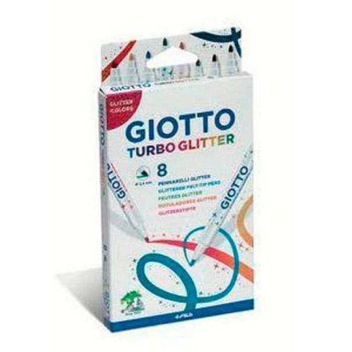 Set de Rotuladores Giotto Turbo Glitter Multicolor (10 Unidades) 1 Set de Rotuladores Giotto Turbo Glitter Multicolor (10 Unidades) 1