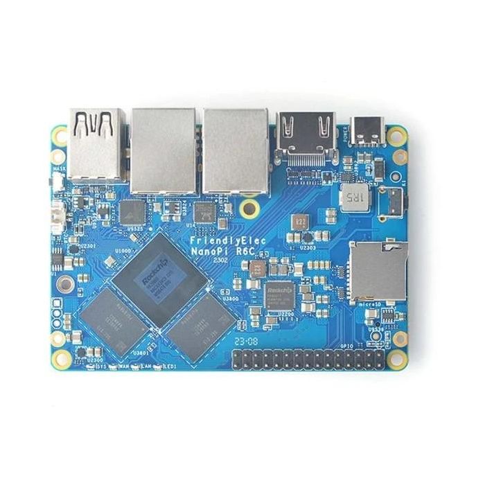 ALLNET NanoPI R6C Dual-2.5G ETH 8G RAM / 32G eMMC Combo with Case