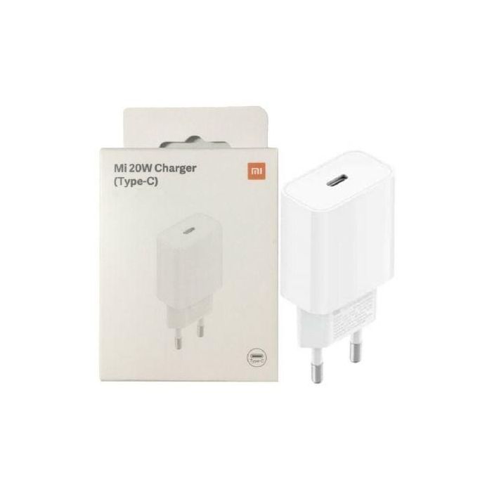 Cargador de Pared Xiaomi Mi 20W Charger (Type-C)/ 1xUSB Tipo-C/ 20W 2 Cargador de Pared Xiaomi Mi 20W Charger (Type-C)/ 1xUSB Tipo-C/ 20W 2