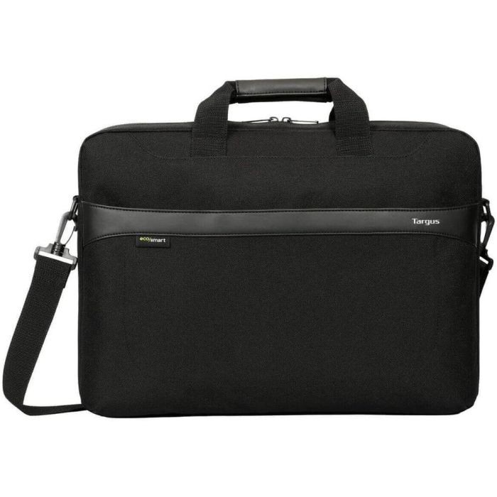 Targus GeoLite Funda Slip Case para Portátil 14" Negro, Resistente al Agua, Asa, Correa Hombro, Bolsillo Frontal, Reciclado
