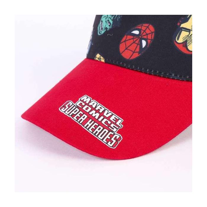 Cerdá Gorra Visera Curva Marvel para niños - Gris 83% Poliéster / 17% Algodón - Talla única 1