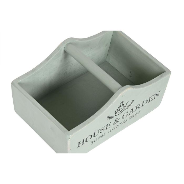 Caja Tradicional DKD Home Decor Verde 22 x 18 x 35 cm Set de 4 2