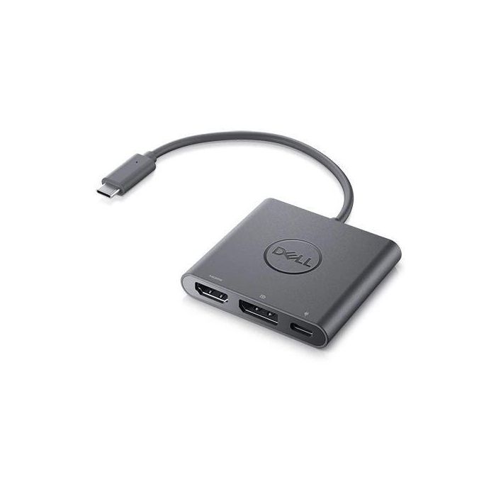 Dell Adaptador USB-C a HDMI/DisplayPort, 3840 x 2160, 60 Hz, con Power Delivery, para Móviles 5