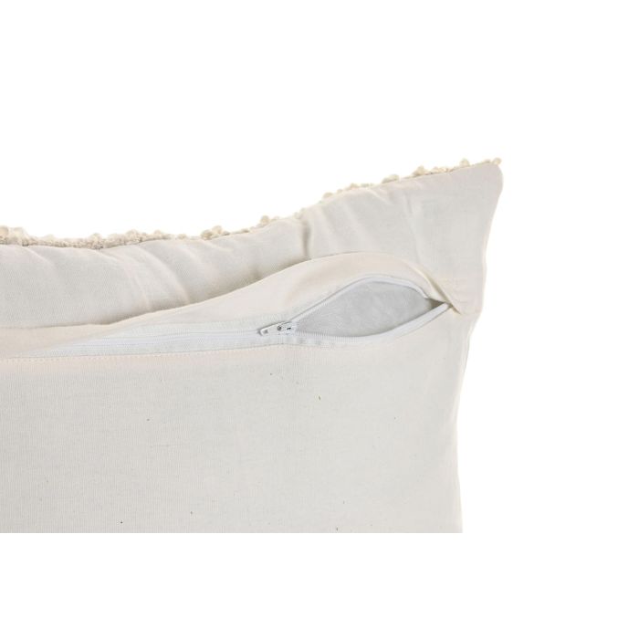 Cojin Tradicional DKD Home Decor Crudo 50 x 50 cm (2 Unidades) 3