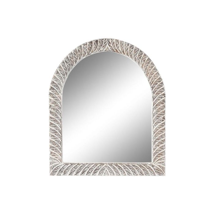 Espejo de pared Home ESPRIT Blanco Marrón Decapé Tallado 75 x 4 x 90 cm 0 Espejo de pared Home ESPRIT Blanco Marrón Decapé Tallado 75 x 4 x 90 cm 0