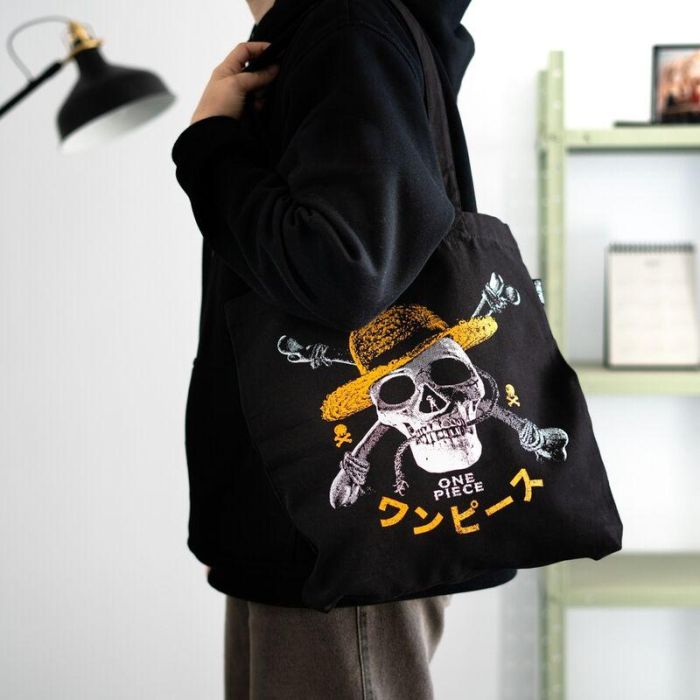 Bolsa shopping Jolly Roger One Piece 2 Bolsa shopping Jolly Roger One Piece 2