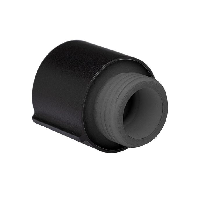 Wenko Regulador de agua ahorro watersaving, acero inoxidable, conexión universal 1/2", color negro 1