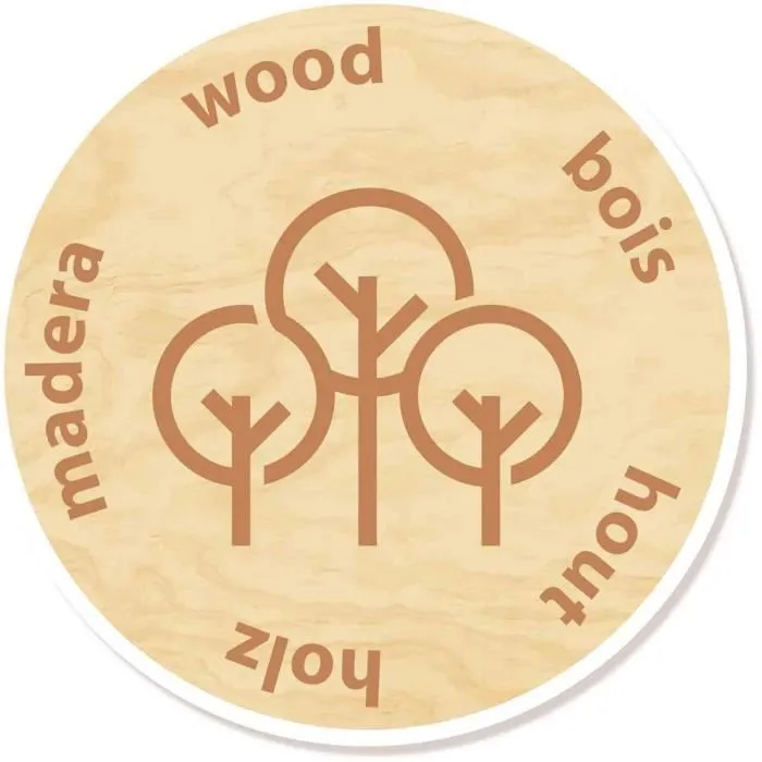 Ses Creative Barco de Equilibrio de Madera para Niños a partir de 3 años, Juego de Tablero Multijugador con 16 Piezas de Animales y Dado Ses Creative Barco de Equilibrio de Madera para Niños a partir de 3 años, Juego de Tablero Multijugador con 16 Piezas de Animales y Dado