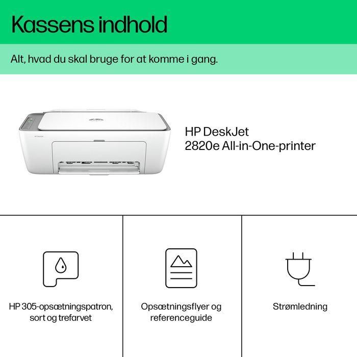 HP DeskJet 2820e Impresora Todo en Uno Inalámbrica