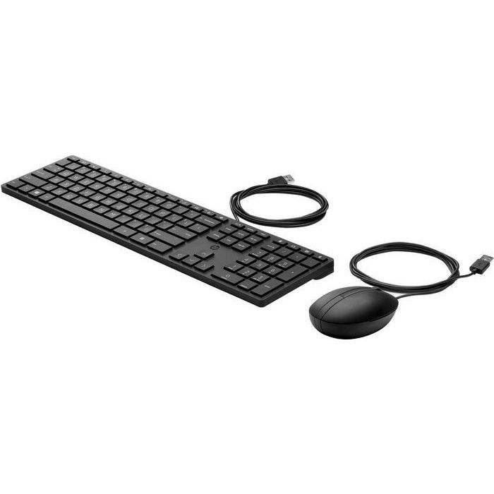 HP Teclado y Ratón con Cable USB 320MK – Set para Productividad Diaria 14