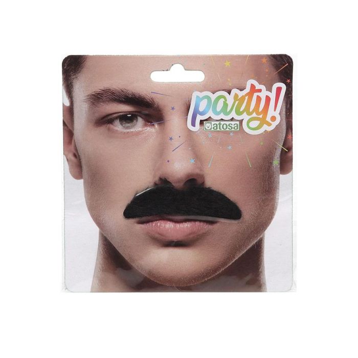 Bigote Original Carnaval Negro Hombre Adulto 1