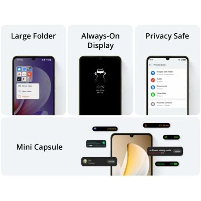 Smartphone Realme RMX5313 6,74" Octa Core 4 GB RAM 64 GB Negro 1 Smartphone Realme RMX5313 6,74" Octa Core 4 GB RAM 64 GB Negro 1