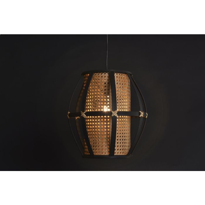 Lampara Techo Colonial DKD Home Decor Negro Marron 34 x 35 x 34 cm 1 Lampara Techo Colonial DKD Home Decor Negro Marron 34 x 35 x 34 cm 1