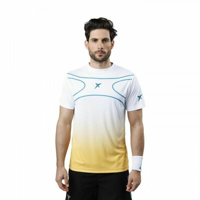 Camiseta de Manga Corta Hombre Drop Shot Alsai Campa Blanco 0 Camiseta de Manga Corta Hombre Drop Shot Alsai Campa Blanco 0
