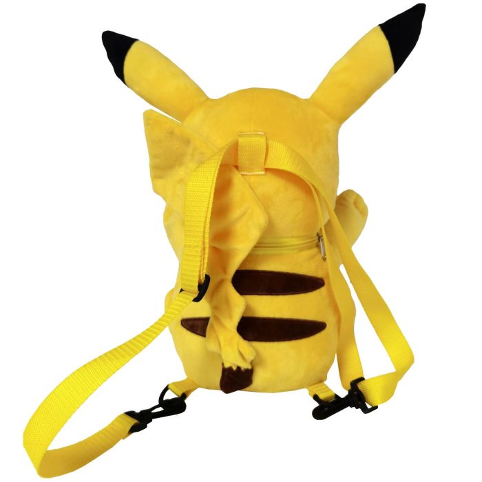 Mochila Peluche Pikachu Pokemon 36cm 3 Mochila Peluche Pikachu Pokemon 36cm 3