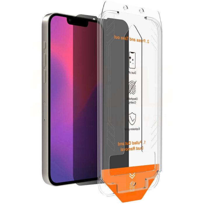 4smarts Second Glass Privacy (10x) Service Kit fr iPhone 16e Protector de Pantalla para Privacidad iPhone 13, 13 Pro, 14, 16e