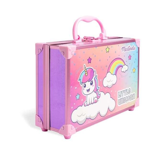 Maletín martinelia little unicorn perfect traveller. contiene 18 sombras de ojos,4 esmaltes de uñas con purpurina, 3 rubores y bronceadores y 2 labiales 2 Maletín martinelia little unicorn perfect traveller. contiene 18 sombras de ojos,4 esmaltes de uñas con purpurina, 3 rubores y bronceadores y 2 labiales 2