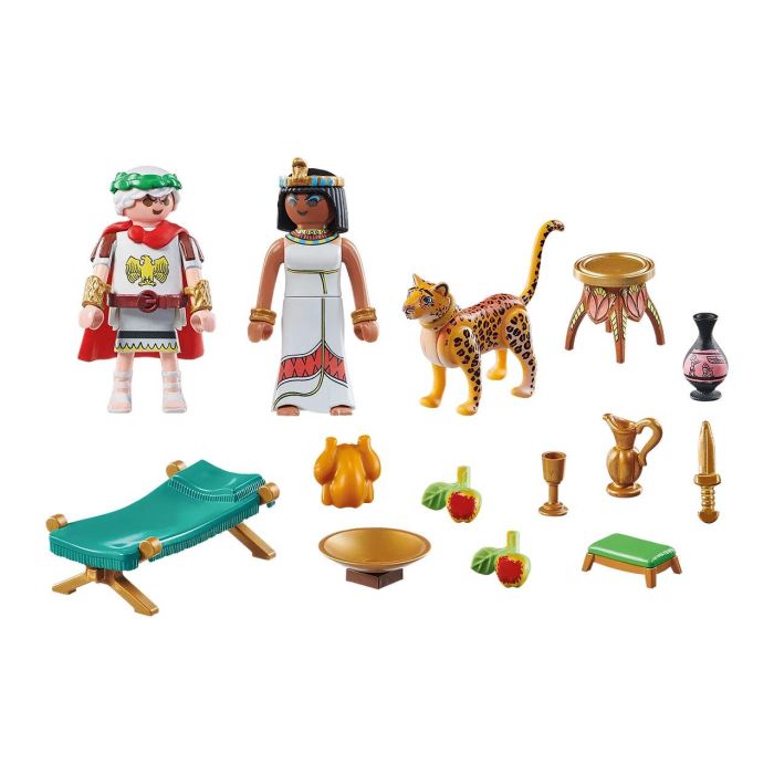 Playmobil César y Cleopatra Astérix 71270 Figuras de Juego 1