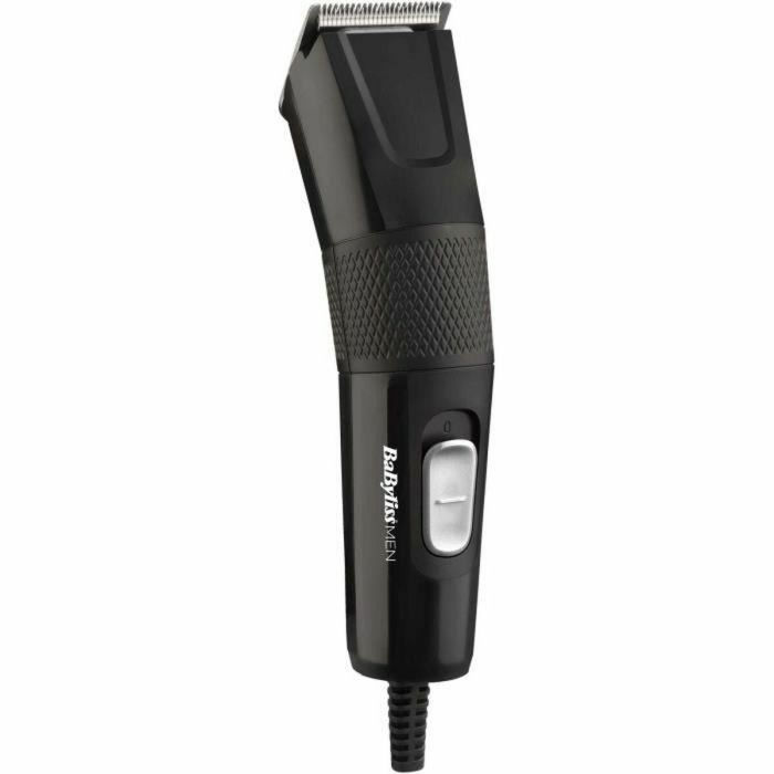 Babyliss Cortapelos E756E Power Clipper Cuchilla Acero Inoxidable 45mm 8 Guardas 9 Longitudes de 0.5mm a 25mm Cable 2m 8