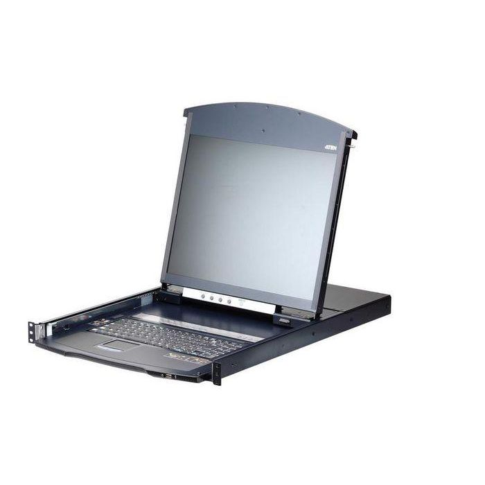 Aten 16-Port 19” LED-backlit LCD, US Aten 16-Port 19” LED-backlit LCD, US