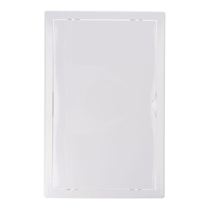 Tapa de registro rectangular empotrable abs 25x40cm blanca