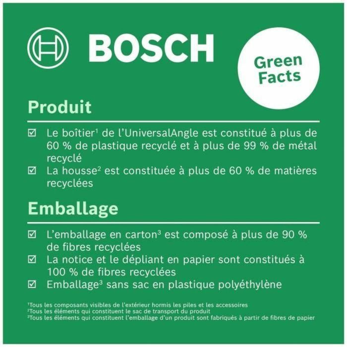 Bosch BOS4053423245097 Medidor de ángulos UniversalAngle 220° con función de cálculo integrada 3 Bosch BOS4053423245097 Medidor de ángulos UniversalAngle 220° con función de cálculo integrada 3