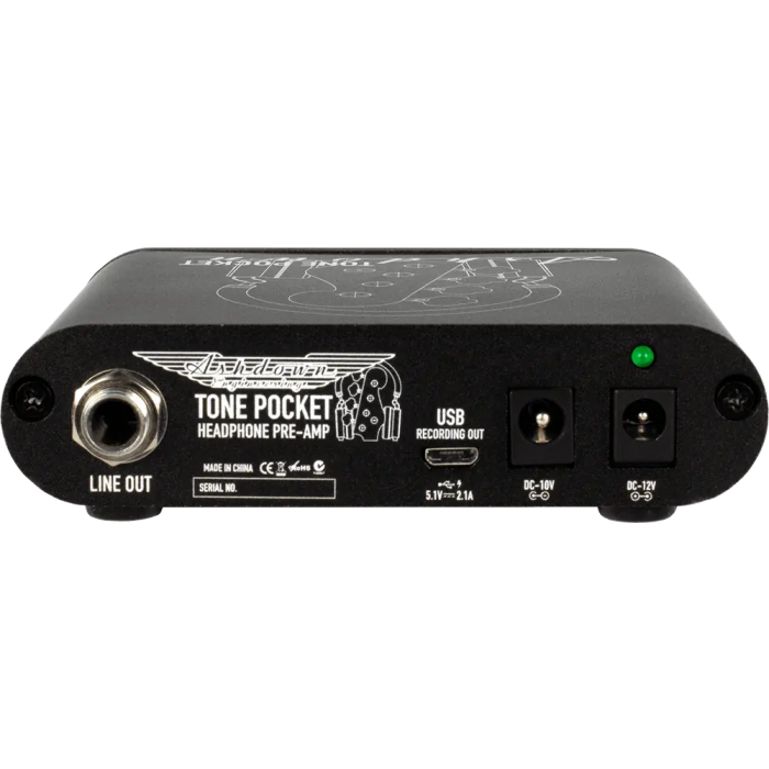 Ashdown Preamplificador De Auriculares / Interfaz De Audio Tone Pocket - Negro 3