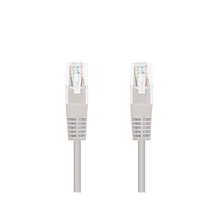 NANO CABLE 10.20.0405 Latiguillo Cable de Red RJ45 Cat.6 UTP AWG24 5m Gris 1