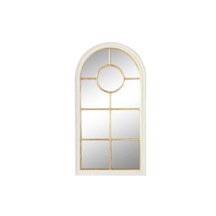 Espejo Glam DKD Home Decor Dorado Blanco 4 x 128 x 68 cm Espejo Glam DKD Home Decor Dorado Blanco 4 x 128 x 68 cm