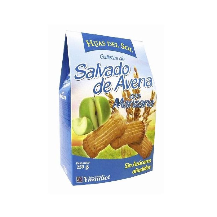 HIJAS DEL SOL Galletas de Avena y Manzana 250 gr