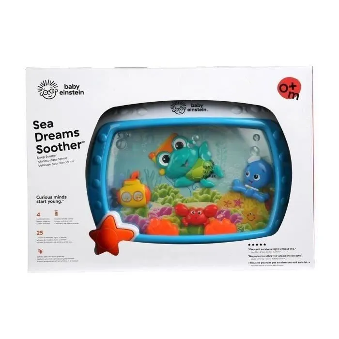 Baby Einstein Luz Nocturna Musical Sea Dreams Soother Multicolor para Cuna 4 Baby Einstein Luz Nocturna Musical Sea Dreams Soother Multicolor para Cuna 4