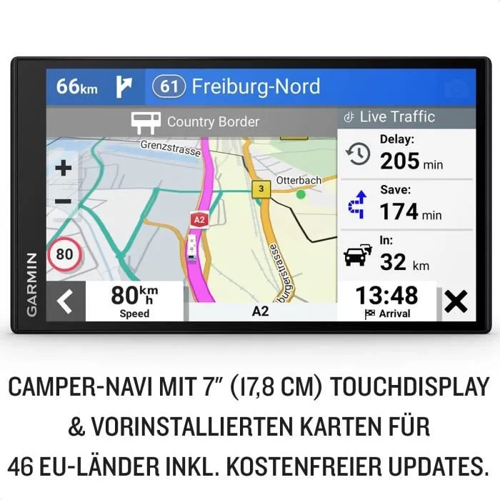 Garmin Camper 795 Navegador Fijo 17,8 cm (7") TFT Pantalla Táctil Negro 2