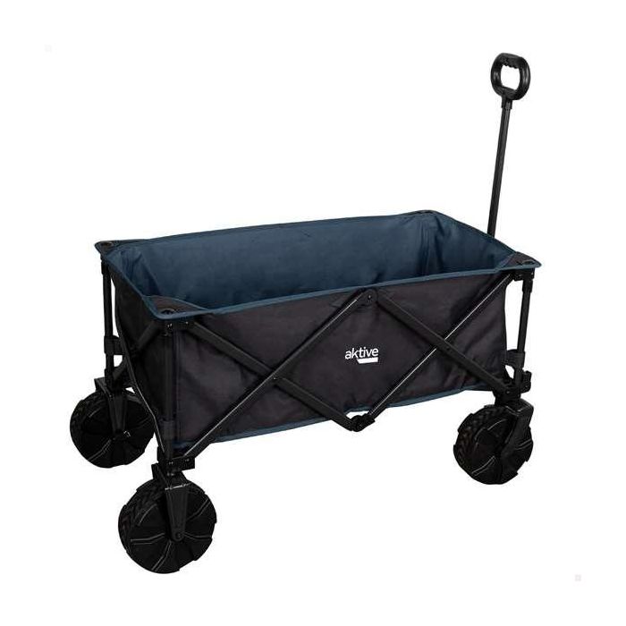 Carro de playa plegable 91x49x99cm con ruedas grandes. Carro de playa plegable 91x49x99cm con ruedas grandes.